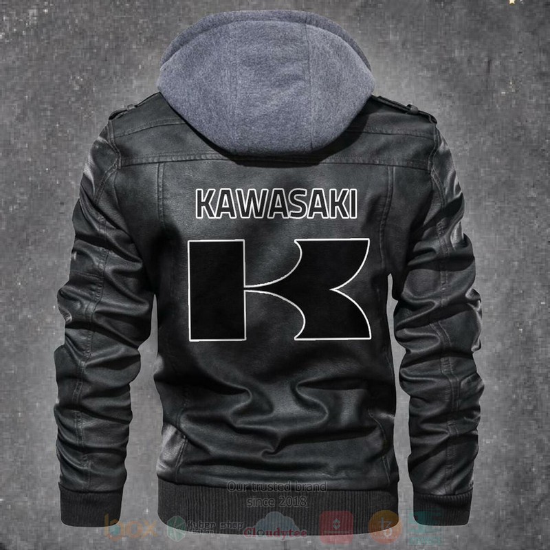 Kawasaki Motorcycle Leather Jacket