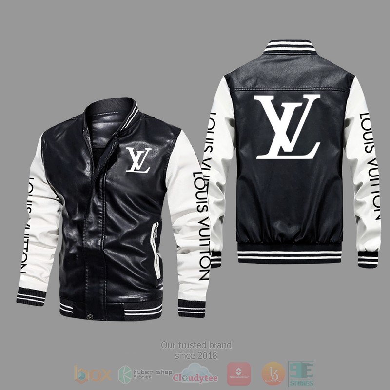 Louis Vuitton Leather Bomber Jacket