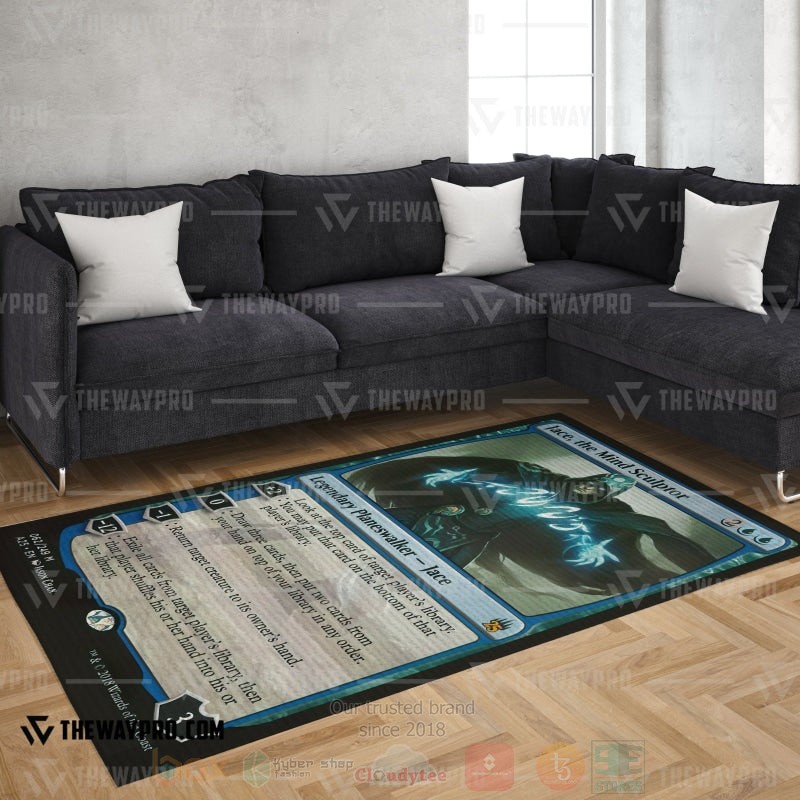 Magic The Gathering Jace the Mind Sculptor Rug 1