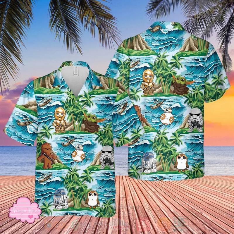 Stars War Cute Hawaiian Shirt