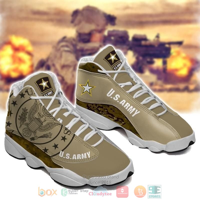 US Army Air Jordan 13 shoes