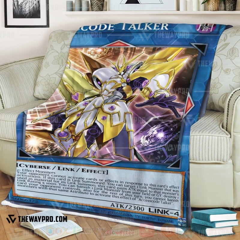 Yu Gi Oh Accesscode Talker Soft Blanket 1 2
