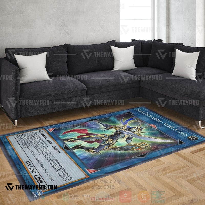 Yu Gi Oh Black Luster Soldier of Chaos Rug 1