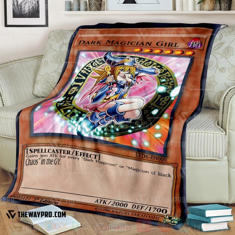Yu Gi Oh Dark Magician Girl Soft Blanket