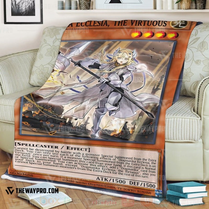Yu Gi Oh Dogmatika Ecclesia The Virtuous Soft Blanket 1 2