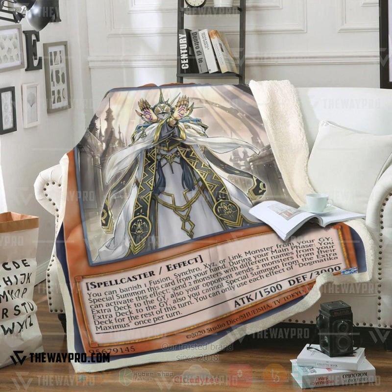 Yu Gi Oh Dogmatika Maximus Soft Blanket