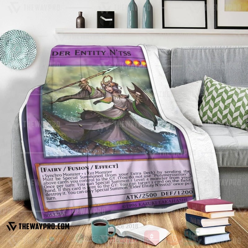 Yu Gi Oh Elder Entity Ntss Soft Blanket 1