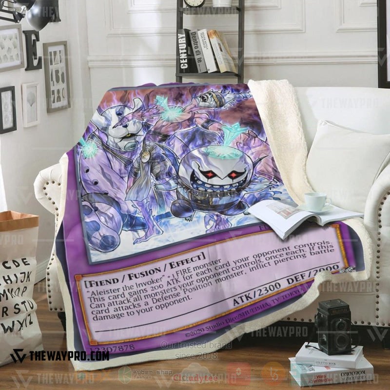 Yu Gi Oh Invoked Purgatrio Soft Blanket