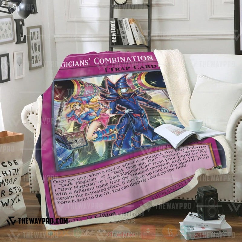 Yu Gi Oh Magicians Combination Soft Blanket