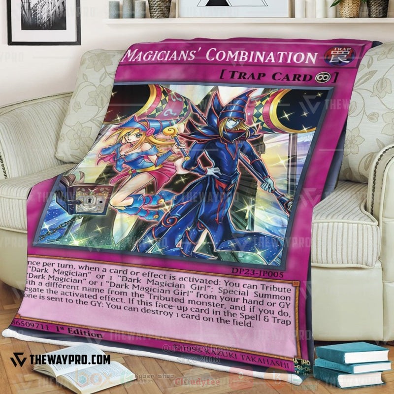 Yu Gi Oh Magicians Combination Soft Blanket 1