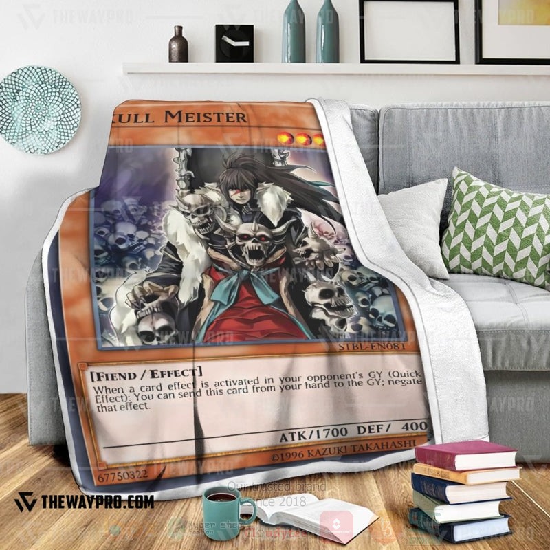 Yu Gi Oh Skull Meister Soft Blanket 1