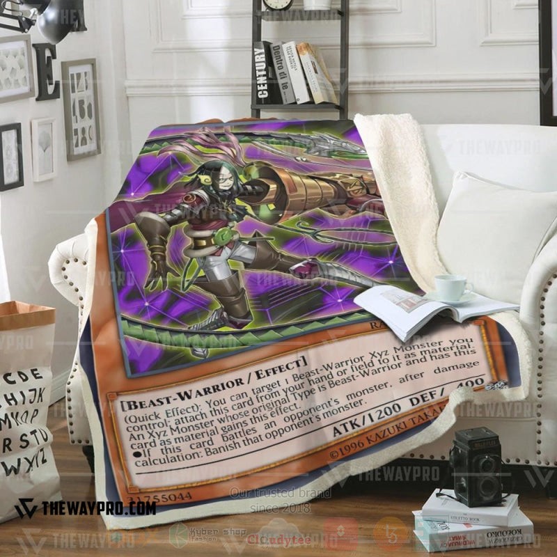 Yu Gi Oh Zoodiac Whiptail Soft Blanket