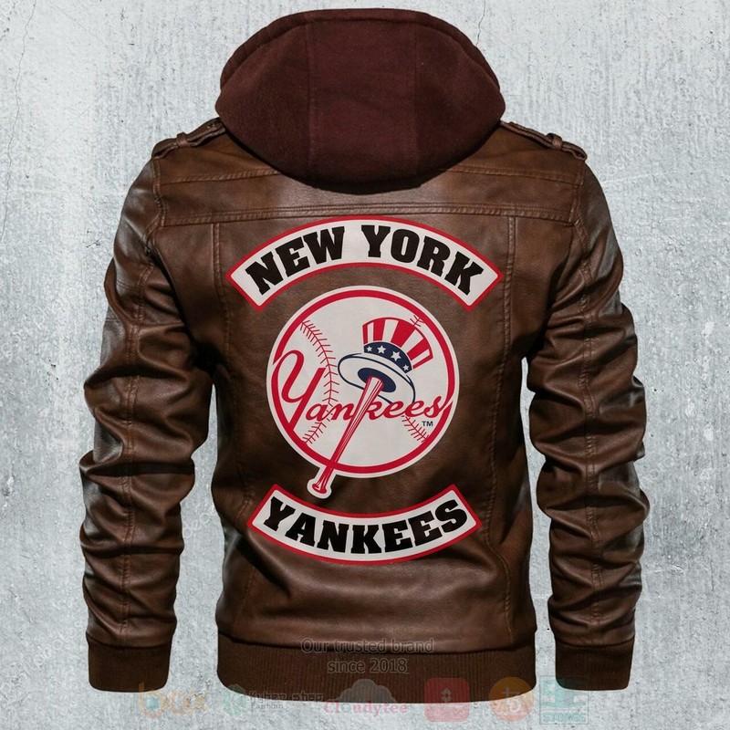 New York Yankees MLB Baseball Motorcycle Leather Jacket