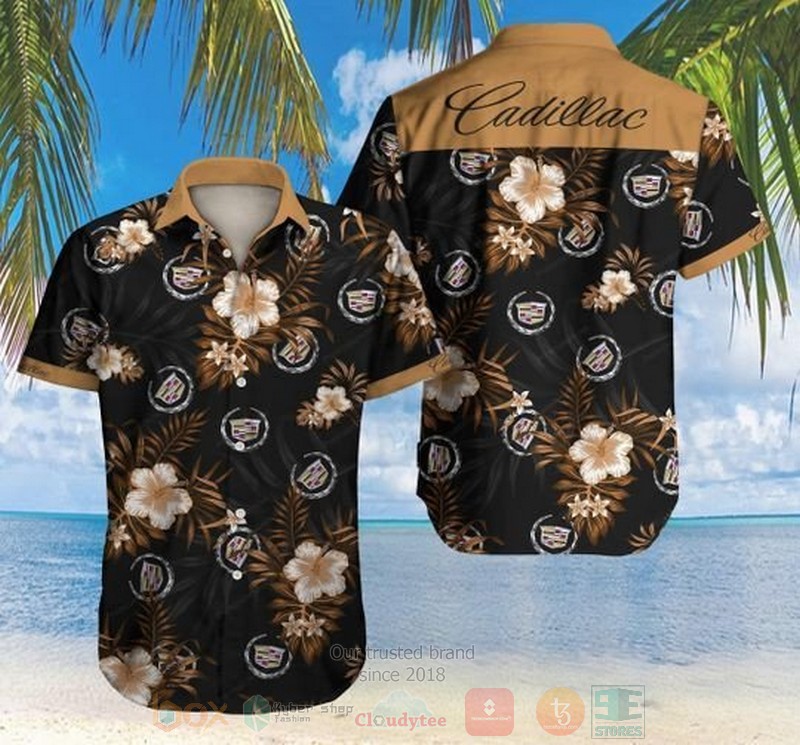 Cadillac Short Sleeve Hawaiian Shirt