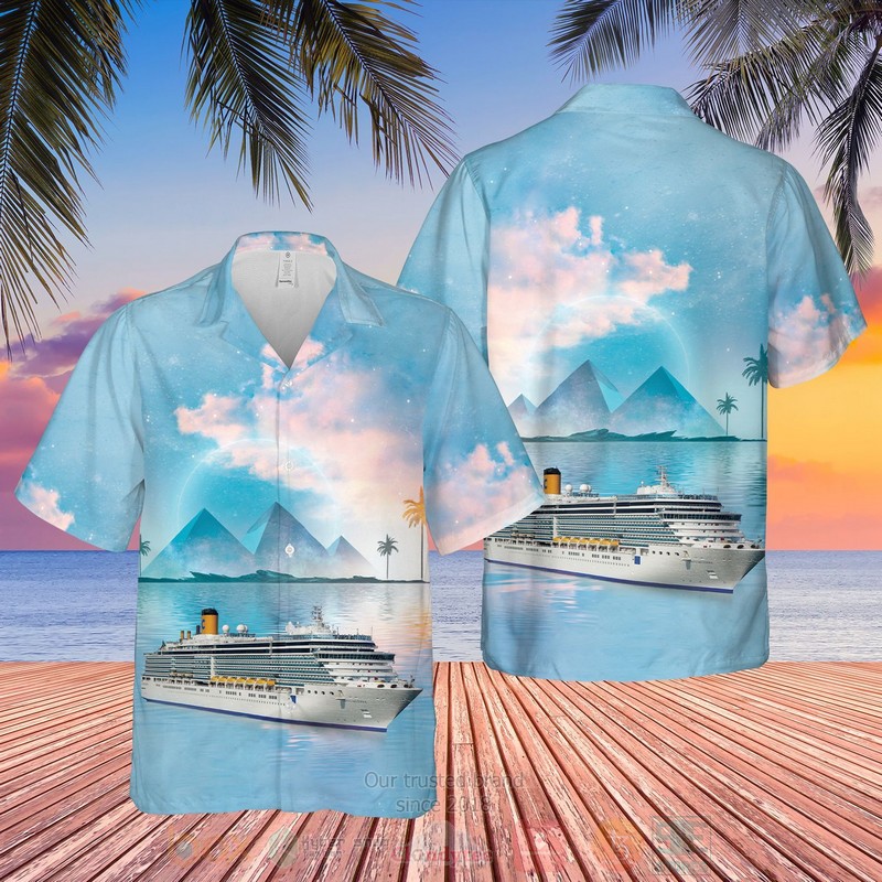 Costa Crociere Costa Deliziosa Hawaiian Shirt