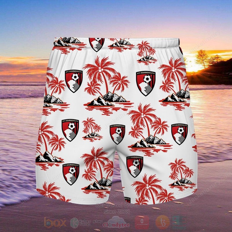 A.F.C. Bournemouth Hawaiian Shirt Short 1