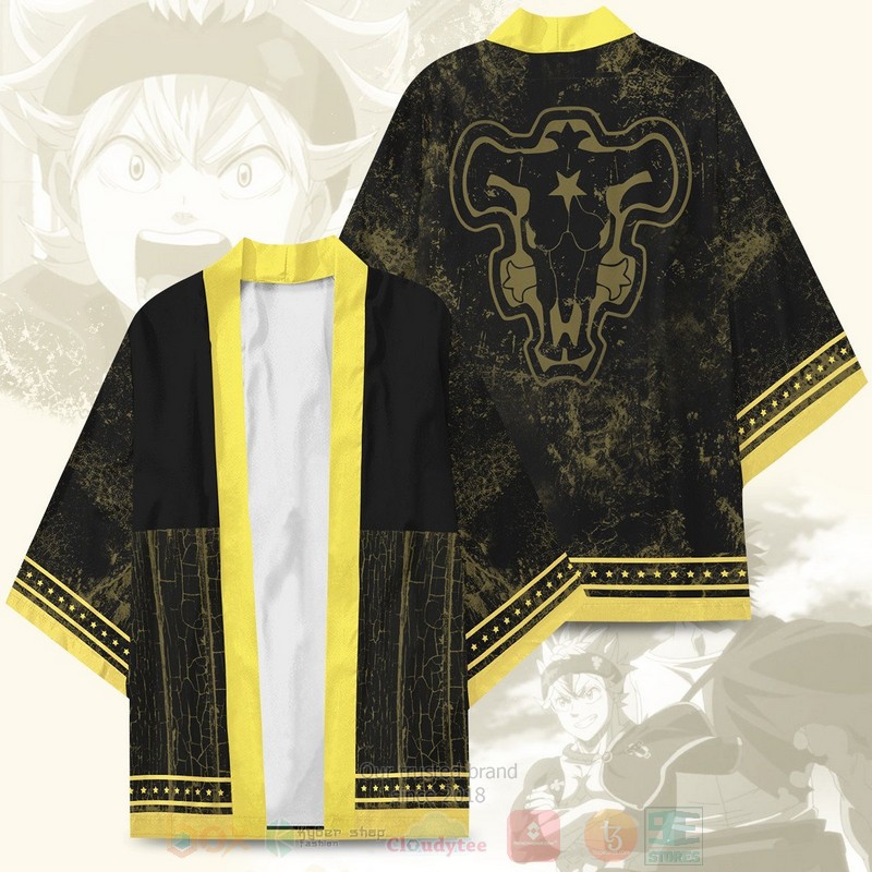 Anime Black Clover Bulls Inspired Kimono 1
