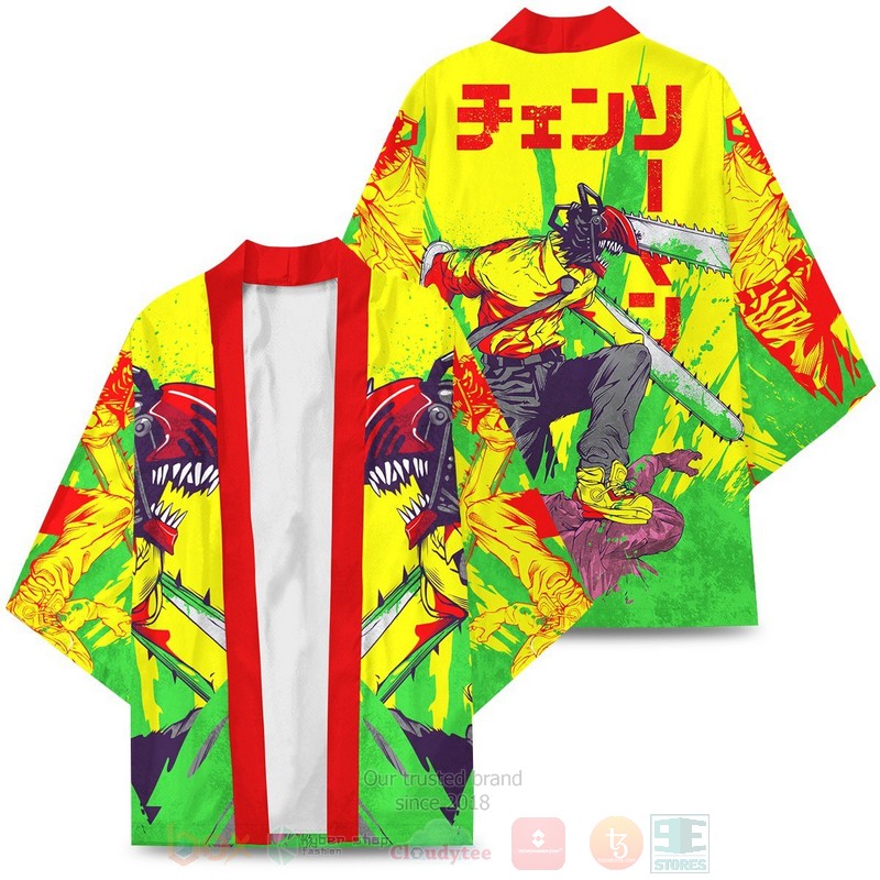 Anime Chainsaw Man Inspired Kimono