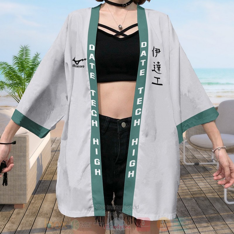 Anime Date Tech High Haikyuu Custom Name Inspired Kimono 1 2 3 4 5