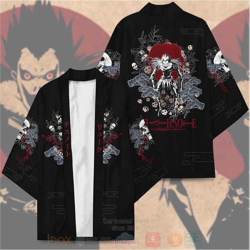 Anime Death Note Shinigami Inspired Kimono 1