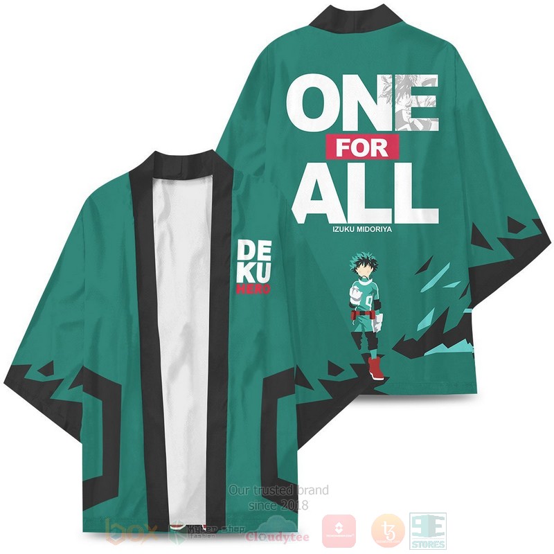 Anime Deku One for all My Hero Academia Inspired Kimono