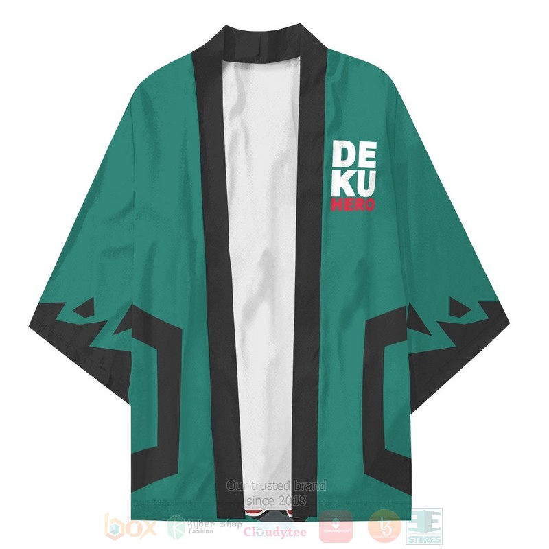 Anime Deku One for all My Hero Academia Inspired Kimono 1 2