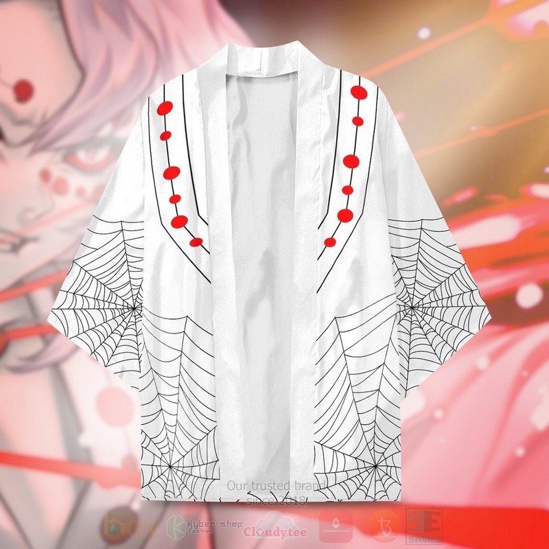 Anime Demon Rui Kimetsu no Yaiba Inspired Kimono 1 2 3