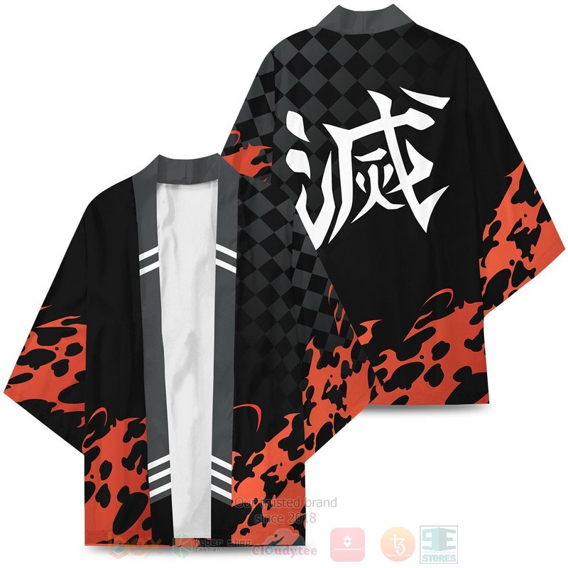 Anime Demon Slayer Corps Inspired Kimono