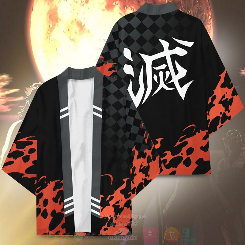 Anime Demon Slayer Corps Inspired Kimono 1
