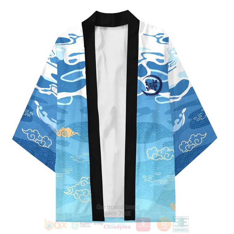 Anime Dreamy Giyu Kimetsu No Yaiba Inspired Kimono