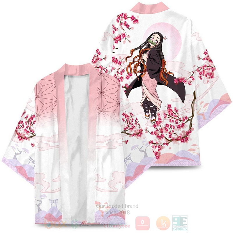 Anime Dreamy Nezuko Demon Slayer Inspired Kimono