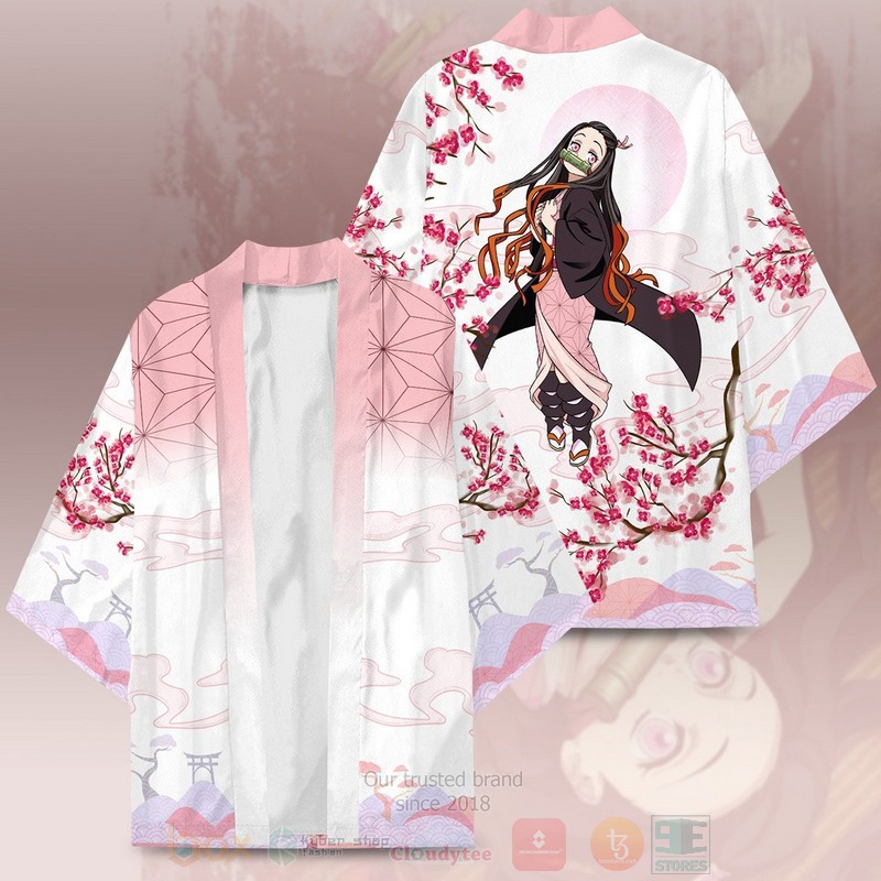 Anime Dreamy Nezuko Demon Slayer Inspired Kimono 1