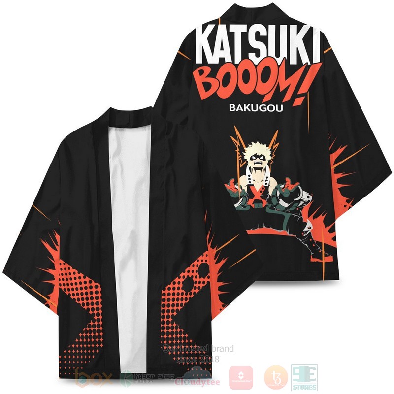 Anime Katsuki Boom My Hero Academia Inspired Kimono