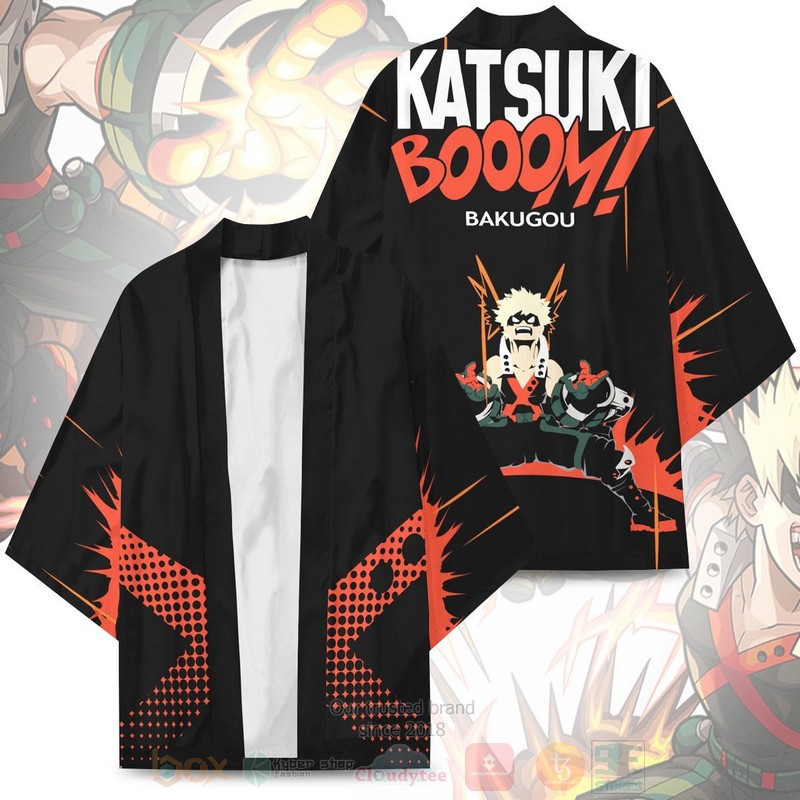 Anime Katsuki Boom My Hero Academia Inspired Kimono 1