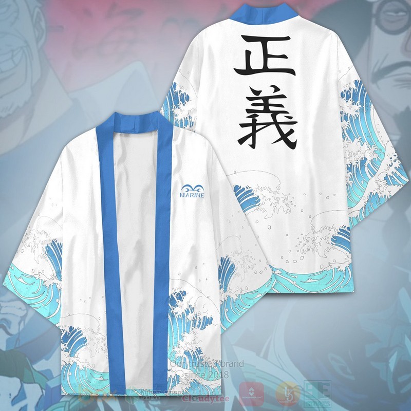 Anime Marines One Piece Inspired Kimono 1