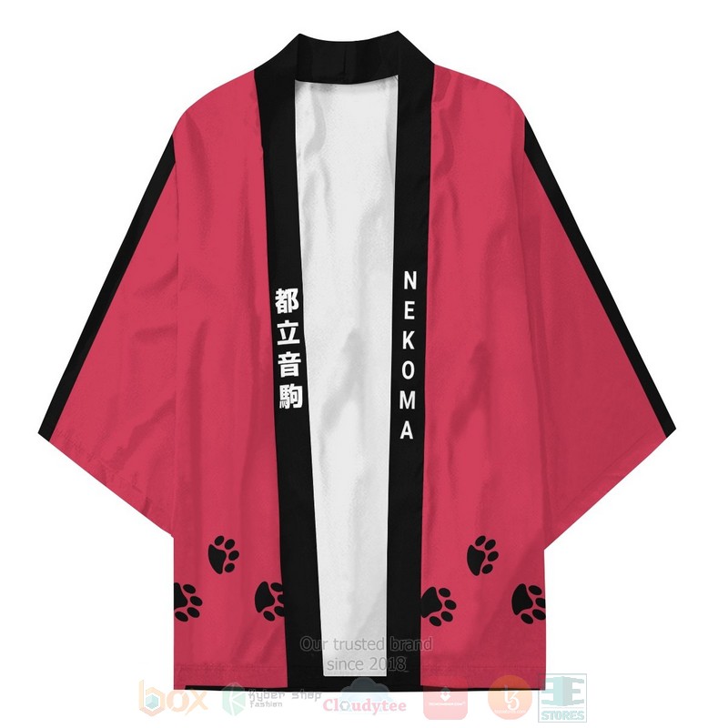Anime Nekoma High Cats Haikyuu Inspired Kimono 1 2