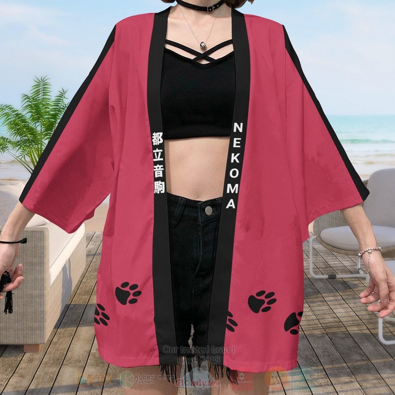 Anime Nekoma High Cats Haikyuu Inspired Kimono 1 2 3 4