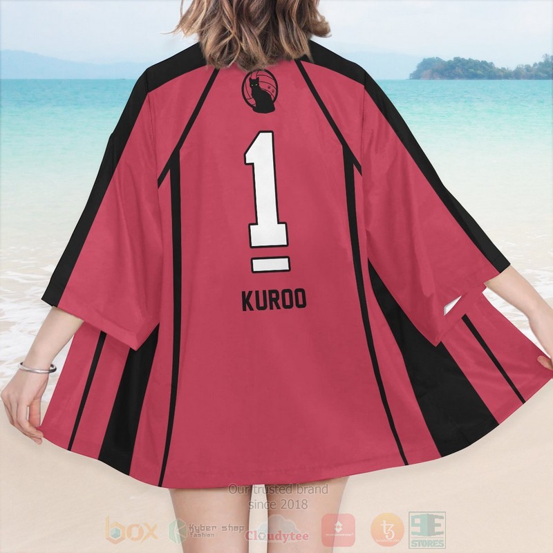 Anime Nekoma High Haikyuu Custom Name Inspired Kimono 1 2 3 4 5