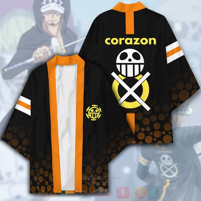 Anime One Piece Corazon Inspired Kimono 1