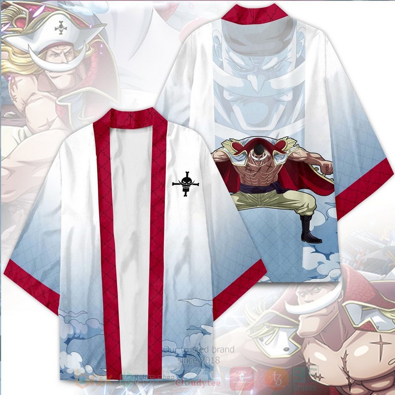 Anime One Piece Yonko Whitebeard Inspired Kimono 1
