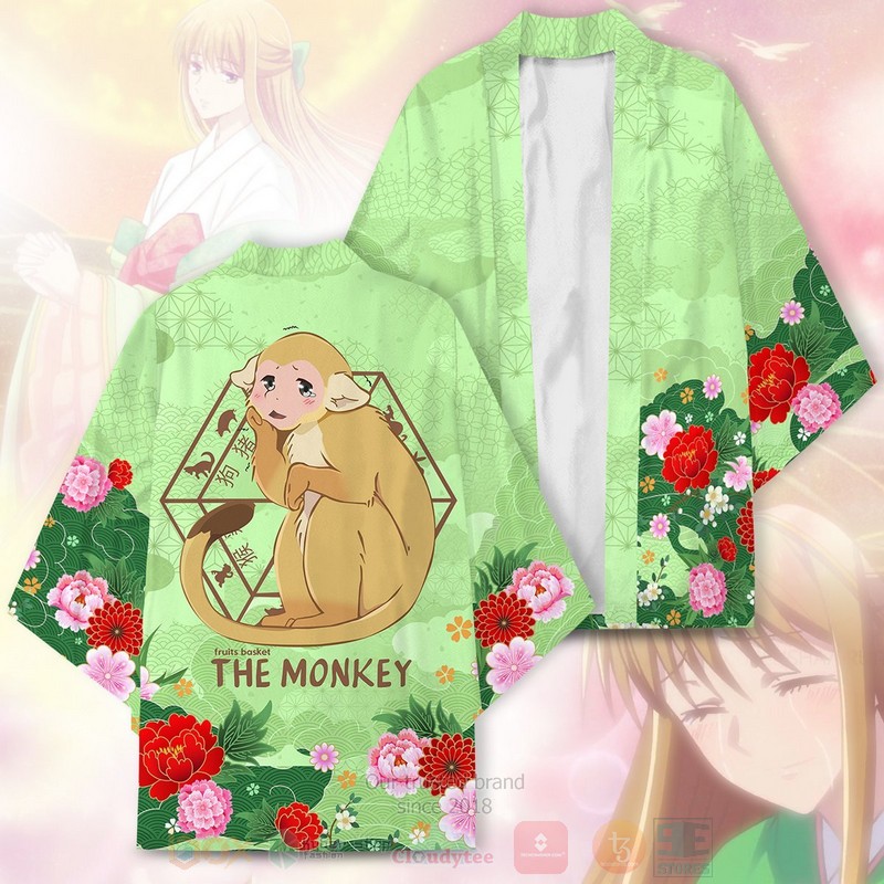 Anime Ritsu The Monkey Fruits Basket Inspired Kimono 1