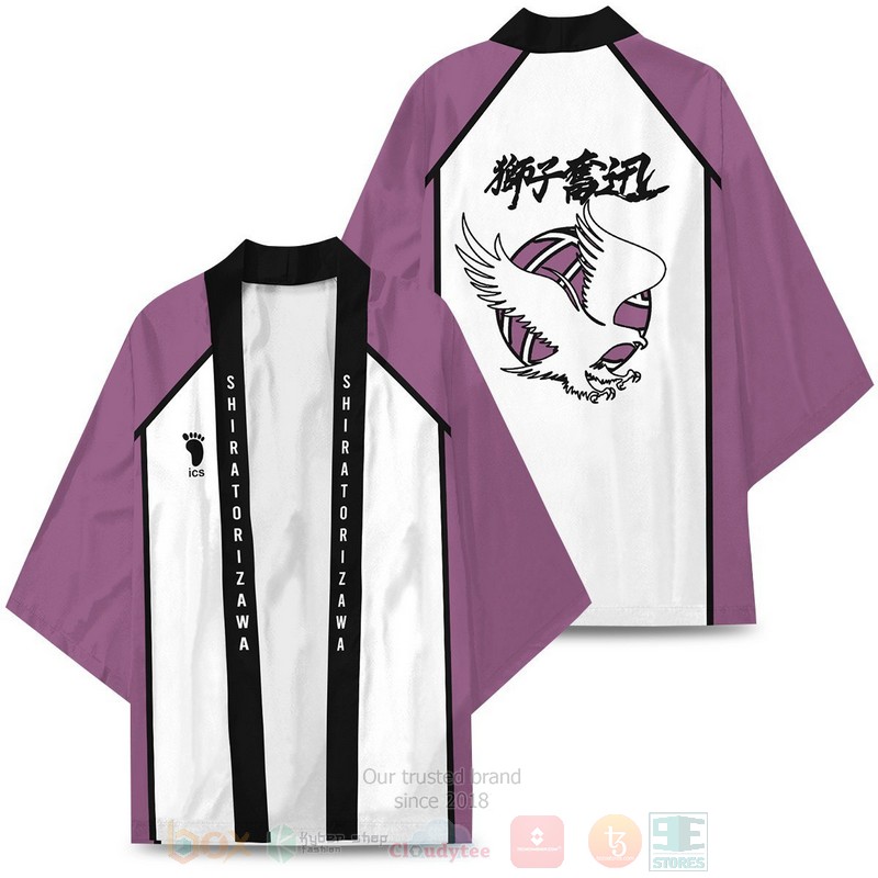 Anime Shiratorizawa High Haikyuu Inspired Kimono