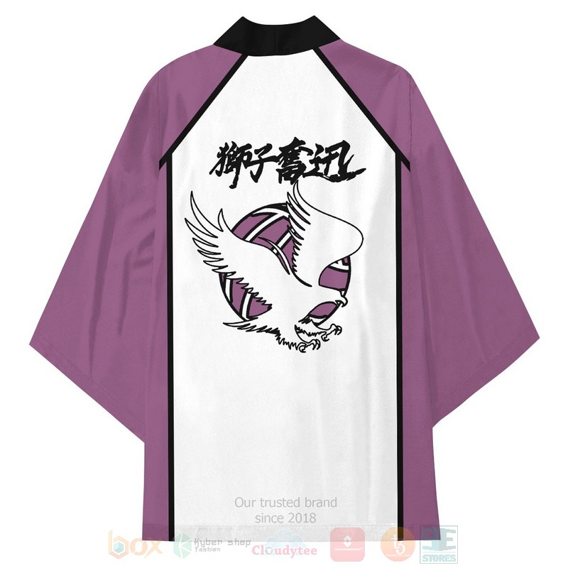 Anime Shiratorizawa High Haikyuu Inspired Kimono 1 2 3