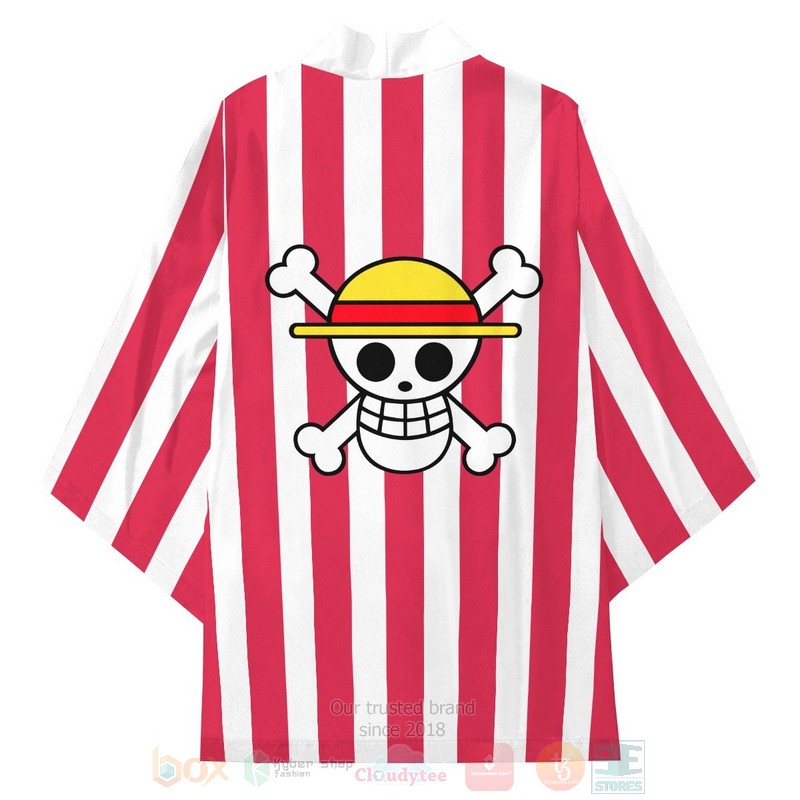 Anime Straw Hat Pirate One Piece Inspired Kimono 1 2