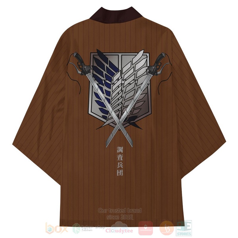 Anime Survey Corps Gear Attack on Titan Inspired Kimono 1 2 3
