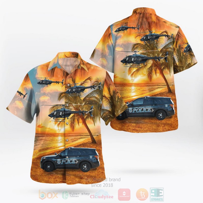 Anne Arundel County Sheriff Vehicles Hawaiian Shirt