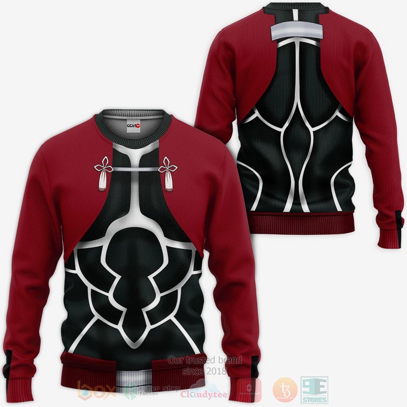 Archer Custom Fate Stay Night Anime 3D Hoodie Bomber Jacket 1