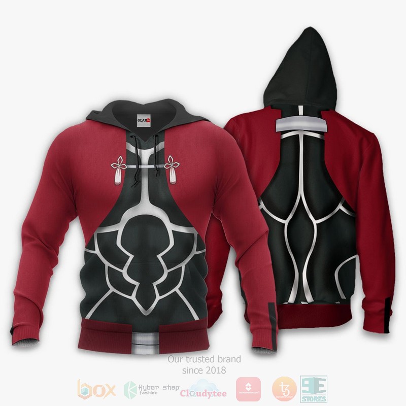 Archer Custom Fate Stay Night Anime 3D Hoodie Bomber Jacket 1 2