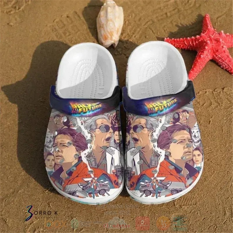Back to the Future Crocs Clog Shoes