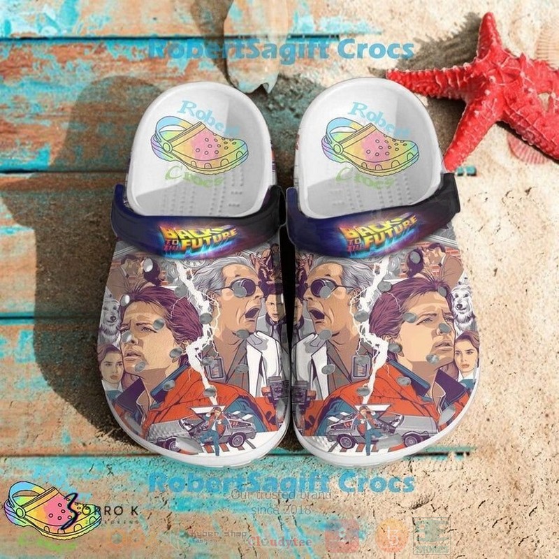 Back to the Future Crocs Clog Shoes 1